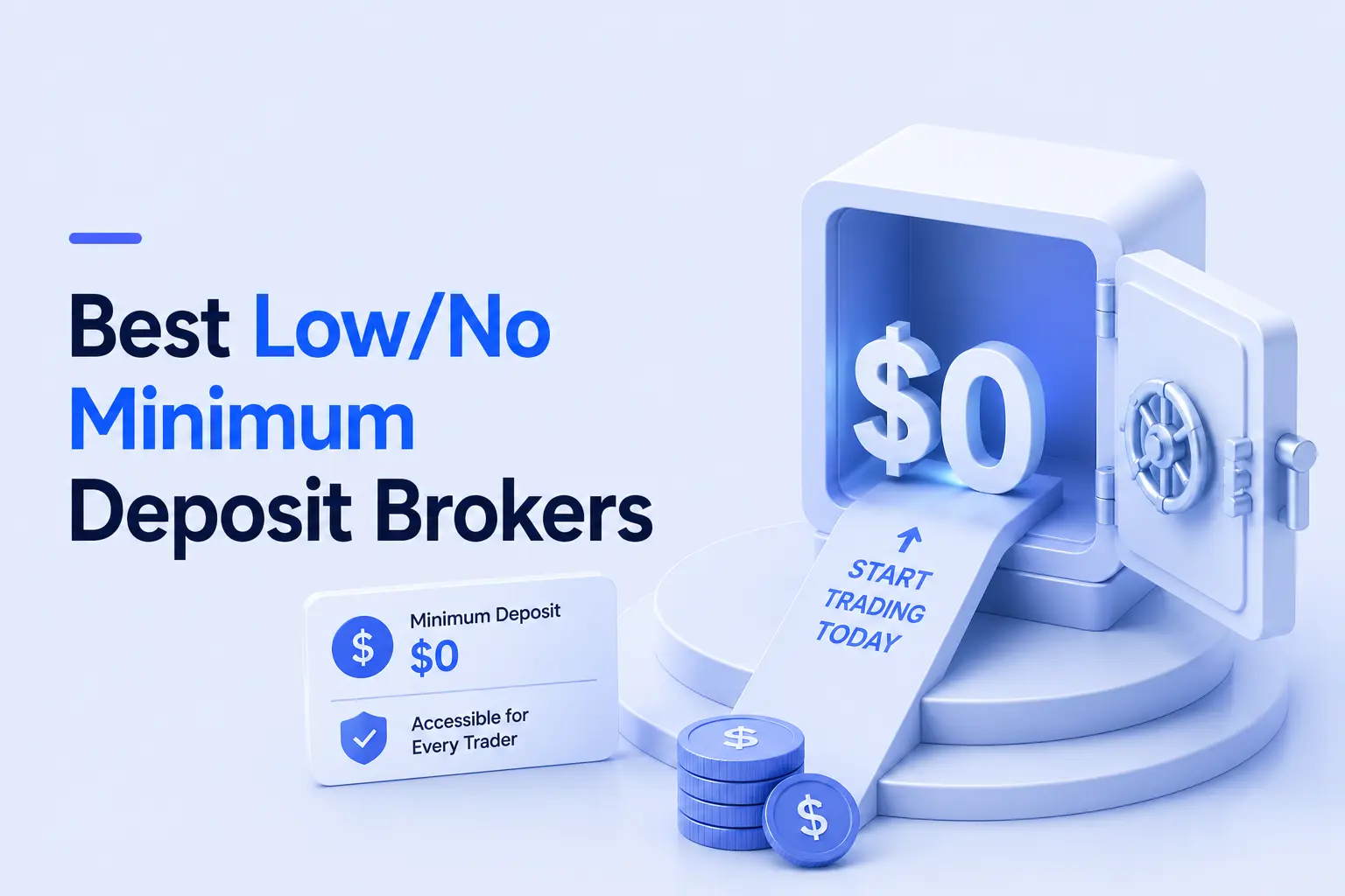 Best Low/No Minimum Deposit Forex Brokers