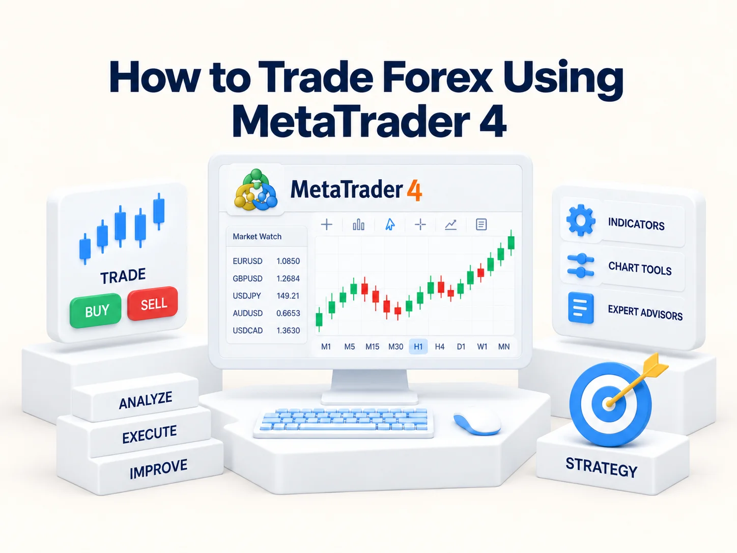 How to Trade Forex Using MetaTrader 4